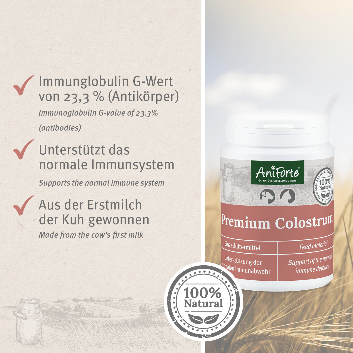 AniForte® Prémiové Kolostrum – Obrázok 2