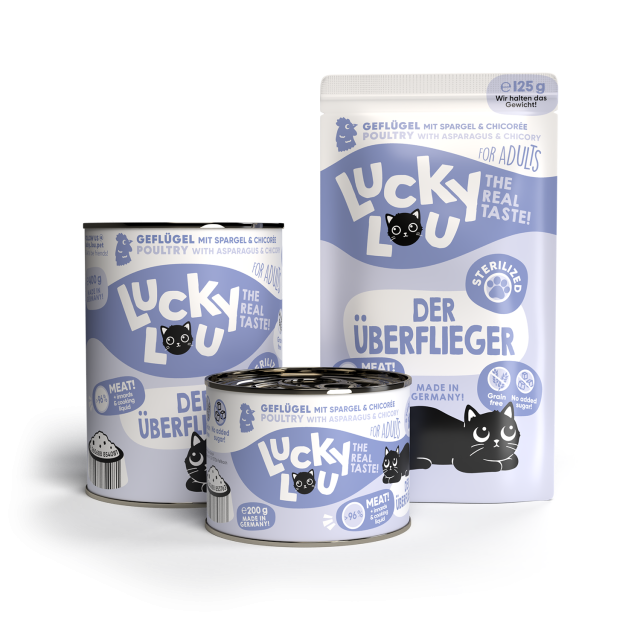 LUCKY LOU Lifestage pre Mačky Sterilized - Hydina