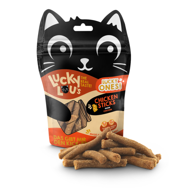 LUCKY LOU pamlsky pre mačku Ones Sticks - Kura 50g