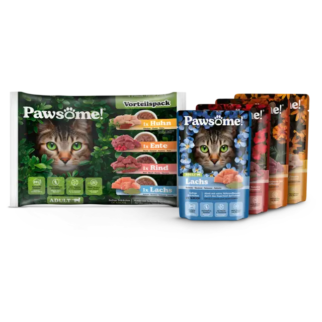 PAWSOME! pre Mačky Adult - Mix Pack