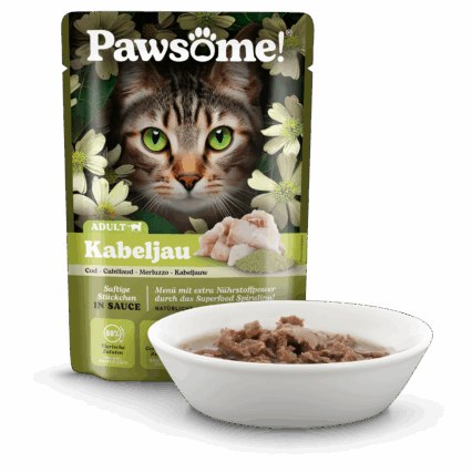 PAWSOME! pre Mačky Adult - Treska