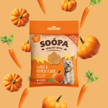 SOOPA Zdravé maškrty s mrkvou a tekvicou 50g